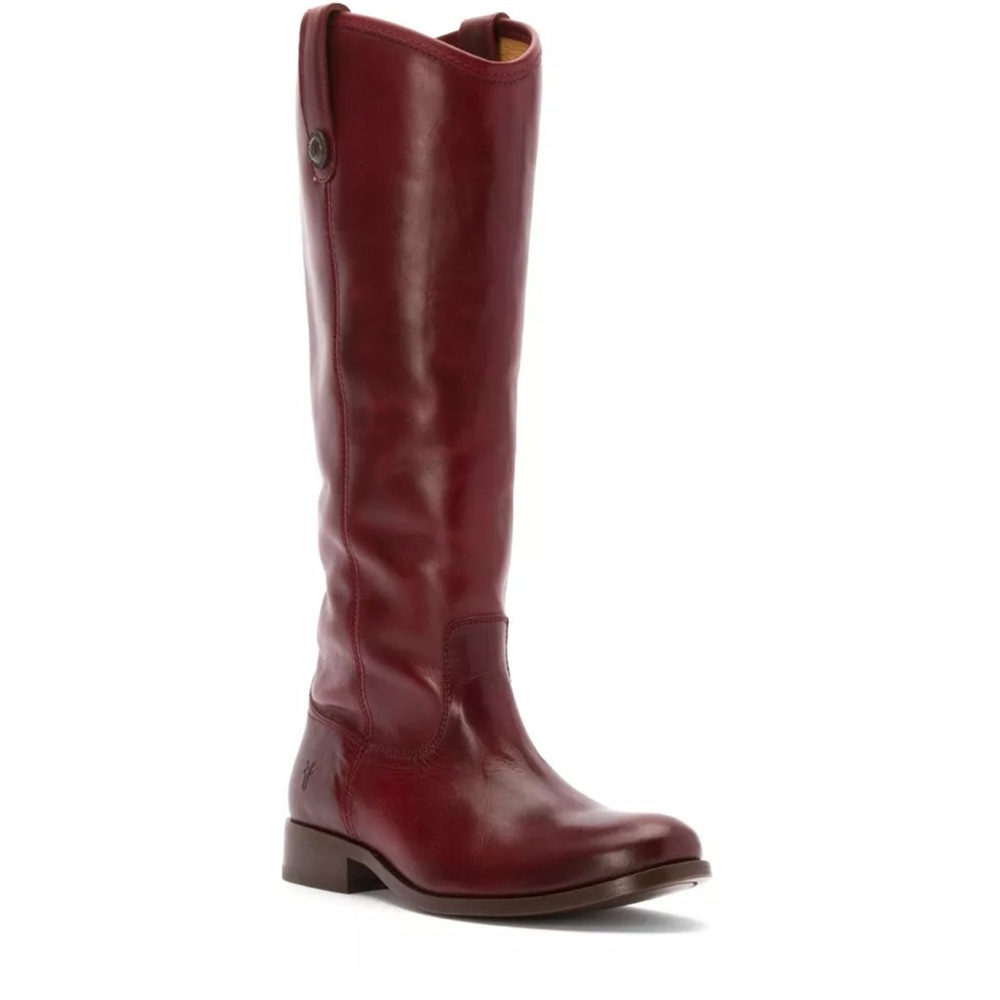 Frye Melissa Bordeaux riding boot , size 10, excellent used condition.